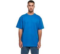Build Your Brand BY102-Heavy Oversize Tee, T-Shirt Uomo, Blu (Cobalt Blue), XS