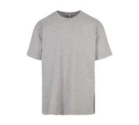 Build Your Brand Heavy Oversize Tee, Maglietta a Maniche Corte Uomo, Grigio, S