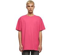 Build Your Brand BY102-Heavy Oversize Tee, T-Shirt Uomo, Rosa (Hibiskus Pink), 5XL