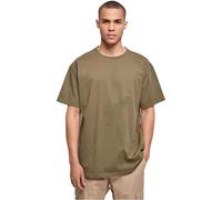 Build Your Brand BY102-Heavy Oversize Tee, T-Shirt Uomo, Verde (Olive), S