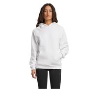 Build your Brand By289-ladies Fluffy Hoody Felpa con Cappuccio, Bianco, S Donna