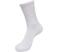 Build Your Brand Crew Socks Calzini, White, 43-46 Unisex-Adulto