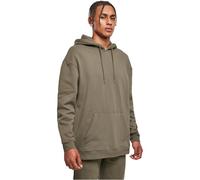 Build Your Brand Basic Oversize Hoodie Verde 4XL Uomo