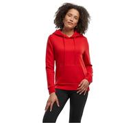 Build your Brand Felpa con Cappuccio da Donna, Colore: Rosso, M