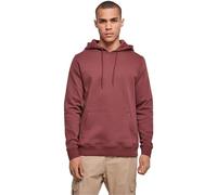 Build Your Brand Felpa con Cappuccio Organ, Ciliegia, XL Uomo