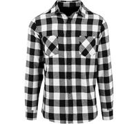 Build your Brand Flanella Controllato Camicia Uomo di Casual Stampabile