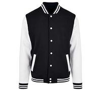 Build Your Brand Basic College Jacket Nero 4XL Uomo