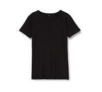 Build Your Brand Girls Short Sleeve Tee, T Bambine E Ragazze, Nero, 110-116