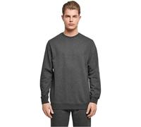 Build Your Brand Girocollo Basic Maglia di Tuta, Carbone, XXL Uomo