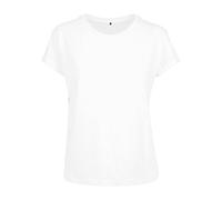 Build Your Brand Ladies Box Tee, T-Shirt Donna, White, M