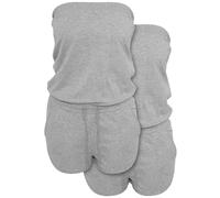 Build your Brand Ladies Caldo Tuta 2-Pack Overall Intera Jersey Stretch Nuovo