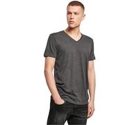 Build Your Brand Light T-Shirt V-Neck, Uomo, Charcoal, XL