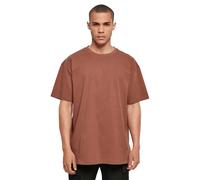 Build Your Brand BY102-Heavy Oversize Tee, T-Shirt Uomo, Marrone (Bark), S