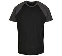 Build Your Brand - Maglietta a maniche corte raglan in colore a (RW5817)