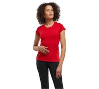 Build your Brand Maglietta Basic da Donna T-Shirt, Rosso City, 4XL
