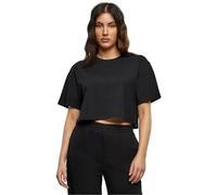 Build your Brand By264-ladies Short Oversized Tee T-Shirt, Nero, XXL Donna