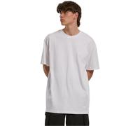 Build your Brand Maglietta Organica Heavy Oversize T-Shirt, Bianco, L Uomo