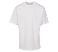 Build Your Brand Maglietta da Uomo Premium Combed Jersey Loose, Bianco, M