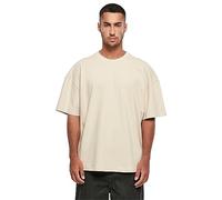 Build your Brand Maglietta da Uomo Ultra Heavy Cotton Box Tee, Maglietta Basic da Uomo, Oversize, Taglie XS - 5XL, Sabbia, XL