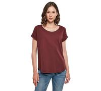 Build Your Brand Maglietta Lunga da Donna T-Shirt, Ciliegia, S