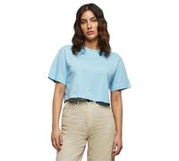 Build your Brand Maglietta Oversize da Donna T-Shirt, Blu Baltico, XS