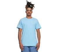 Build your Brand Maglietta Uomo Girocollo, Blu Baltico., 3XL