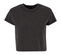Build Your Brand Maglietta Vintage Ritagliata Donna (RW10687)