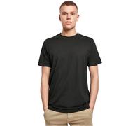 Build Your Brand Organic T-Shirt Round Neck - Maglietta a Maniche Corte Uomo, Nero, M
