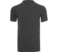 Build Your Brand Polo piqué Shirt, T Modello da Uomo, Nero, XXL