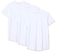 Build Your Brand Shaped Long Tee 3-Pack T-Shirt, Bianco (Wht/Wht/Wht 01205), Large Uomo