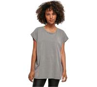 Build Your Brand T-Shirt da Donna con Spalle Scoperte, Asfalto