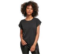 Build Your Brand T-Shirt da Donna con Spalle Scoperte, Nero, M
