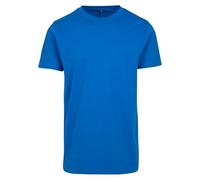 Build Your Brand T-Shirt Round Neck, Cobalt Blue, M Uomo