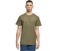 Build Your Brand T-Shirt Round Neck, Olive, XL, Uomo