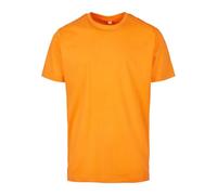Build Your Brand T-Shirt Round Neck, Paradise Orange, S Uomo