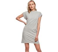 Build Your Brand Vestito da Donna con Spalle allungate Casual Dress, Grigio, XXL