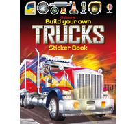 Crea i tuoi camion – Libro di adesivi colorato su monster truck e statistiche (4-6 anni)