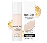 Buildable Color Changing Foundation, Face Primer Makeup, Skin Tone Correcting Foundation, Brightening Color Adjusting Base for Pimple Coverage, Face Makeup Primer for Smooth and Even Complexion