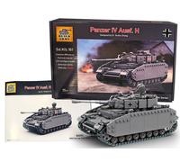 Buildarmy Panzer IV Ausf. H Kit di costruzione per mattoni