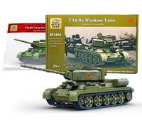 Buildarmy Seconda Guerra Mondiale Sovietica T34/85 Tank Costruzione Blocchi Kit