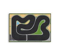 BuildCubes 1200 x 800 MM_BZ3126 pista da corsa per 1/58 1/64 1/72 1/43 1/32 Mini RC Auto Modelli, Racing RC Drift Auto pista per RC Auto da corsa Sport Auto Giocattolo Regalo