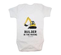 '"builder in the making" Body/Tutina baby, abbigliamento, carino, divertente, baby Boy, baby Girl, unisex, Hilarious, Cheeky, novità, Natale, baby shower, regali di compleanno, regali