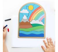 Building 3D Puzzle Bambino Che Fa Primi Passi Giocattolo Per Bambini