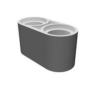 Building Block for Technics Construction Sets - 2-Hole Brick