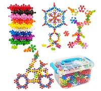Building Building - Di Costruzione Incastrati | Giochi Di Piastrelle Educative | Giocattolo Sensoriale Multi-colore Per 3-6 Anni In Classe Per Bambini In Sede Per La Scuola Di Viaggio Per Viag