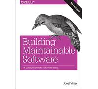 Joost Visser Sylvan Rigal Gijs Wijnholds Pasc Building Mantainable (Tascabile)