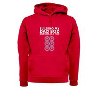 Building My Dad Bod - Adulti Felpa/Maglione - Birra Birre Bere Babbo Giorno