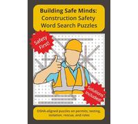 Building Safe Minds: Confined Space Safety Word Search: OSHA confined space word search puzzles for lunch-room safety reinforcement - permits, testing, isolation, rescue, roles (6×9, 22 puzzles)