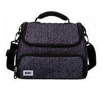 Built Borsa Termica per Il Pranzo con Design The Professional, Poliestere, Nero, 11.5 x 17 x 24 cm