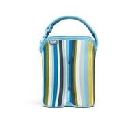 BUILT Bottle Buddy - Thermos doppio (striscia azzurra)